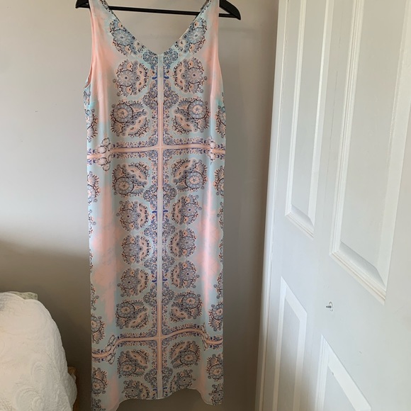 Tribal Dresses & Skirts - 23.) Tribal / Sleeveless / Maxi Dress / Pastel Pattern